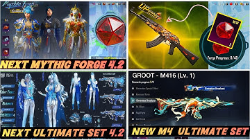 BIG UPDATE 4.2 M416 NEW ULTIMATE SET 4.2 || NEXT ULTIMATE SET || CONFIRMED MYTHIC FORGE 4.2 ||