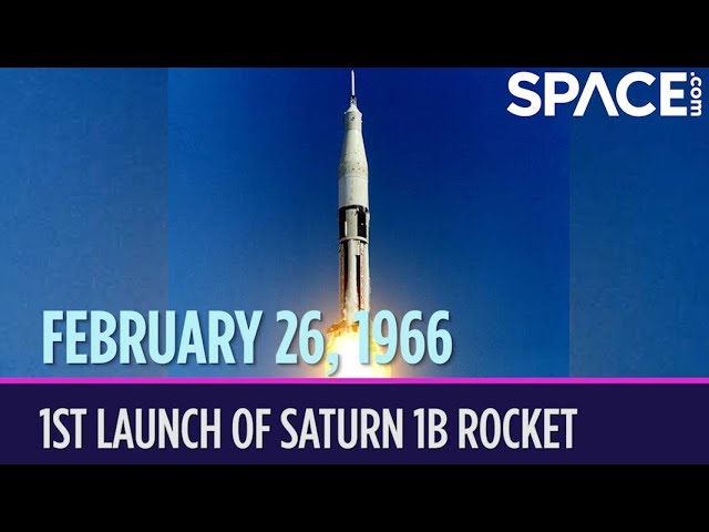 OTD in Space – February 26: 1st Launch of Saturn 1B Rocket - YouTube