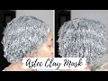 I Tried the Aztec Clay Mask on my Short Natural Hair for the First Time!