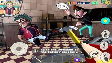 Scary Robber Home Clash - new funny game everyday - Gameplay Walkthrough (Android,IOS) part 1