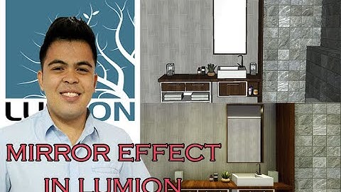 How to Apply Mirror Effect in Lumion I GV Envisions Tutorial