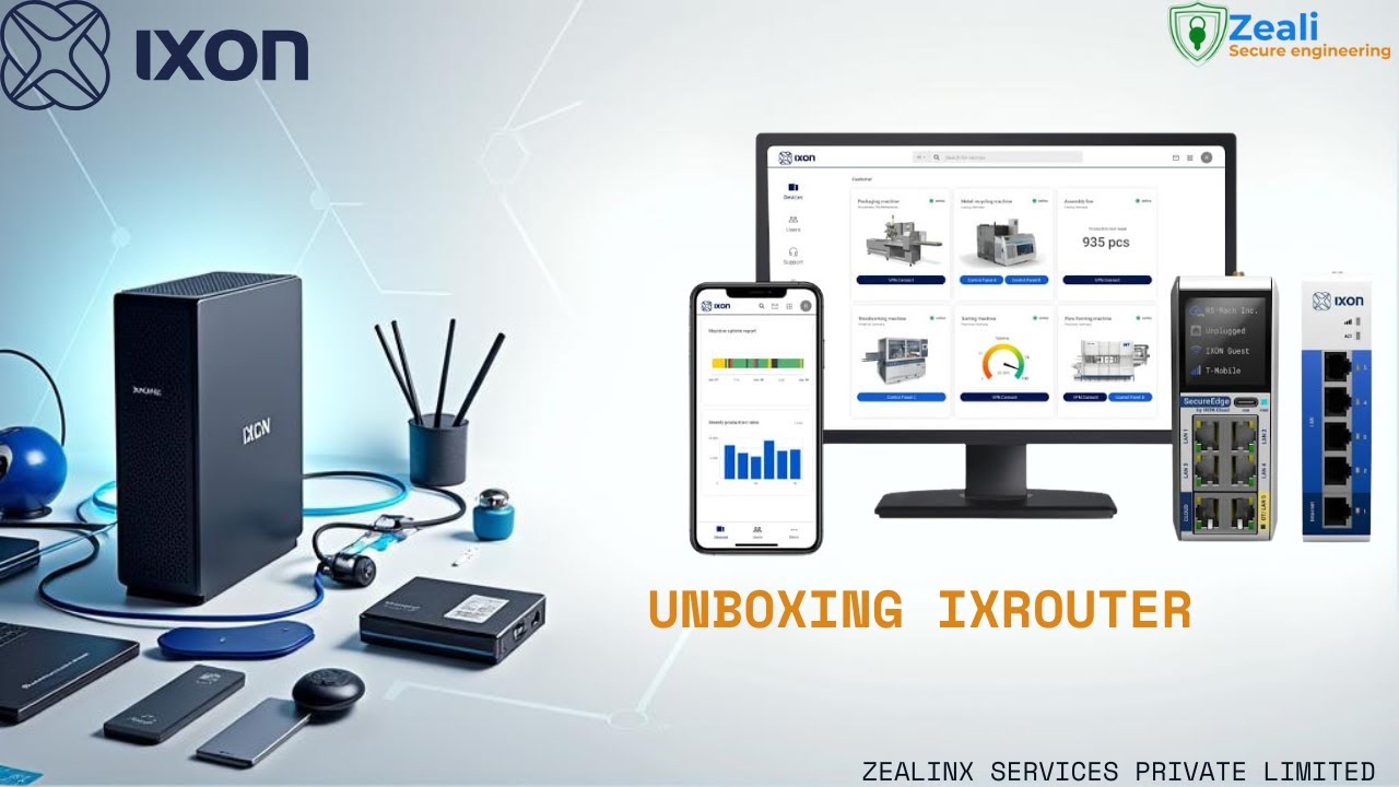 Ibx Router Unboxing IXrouter | Secure IIoT Edge Gateway for Remote Access ...