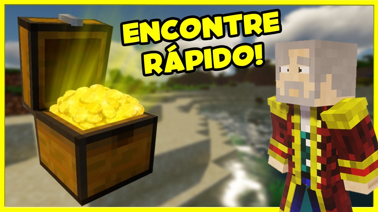 Minecraft - Como encontrar tesouros enterrados - Critical Hits