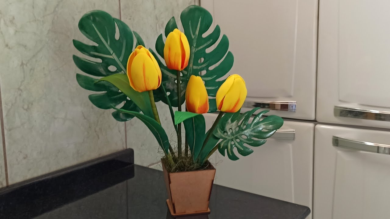 Tulipa  e costela de adão em eva sem frisador.