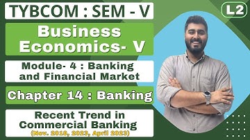 Business Economics | TYBCOM | Semester 5 | Chapter 14 | Banking | Lecture No. 2 | Module- IV