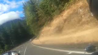 Slow TV - Motorcycle ride along Wa SR 2 to White Willows Motel near Fruitland, WA 2022-09-05