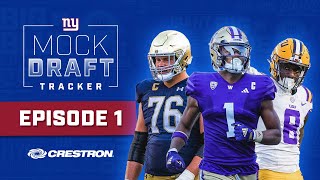 Giants Mock Draft Tracker 1.0: Early Expert Predictions | New York Giants