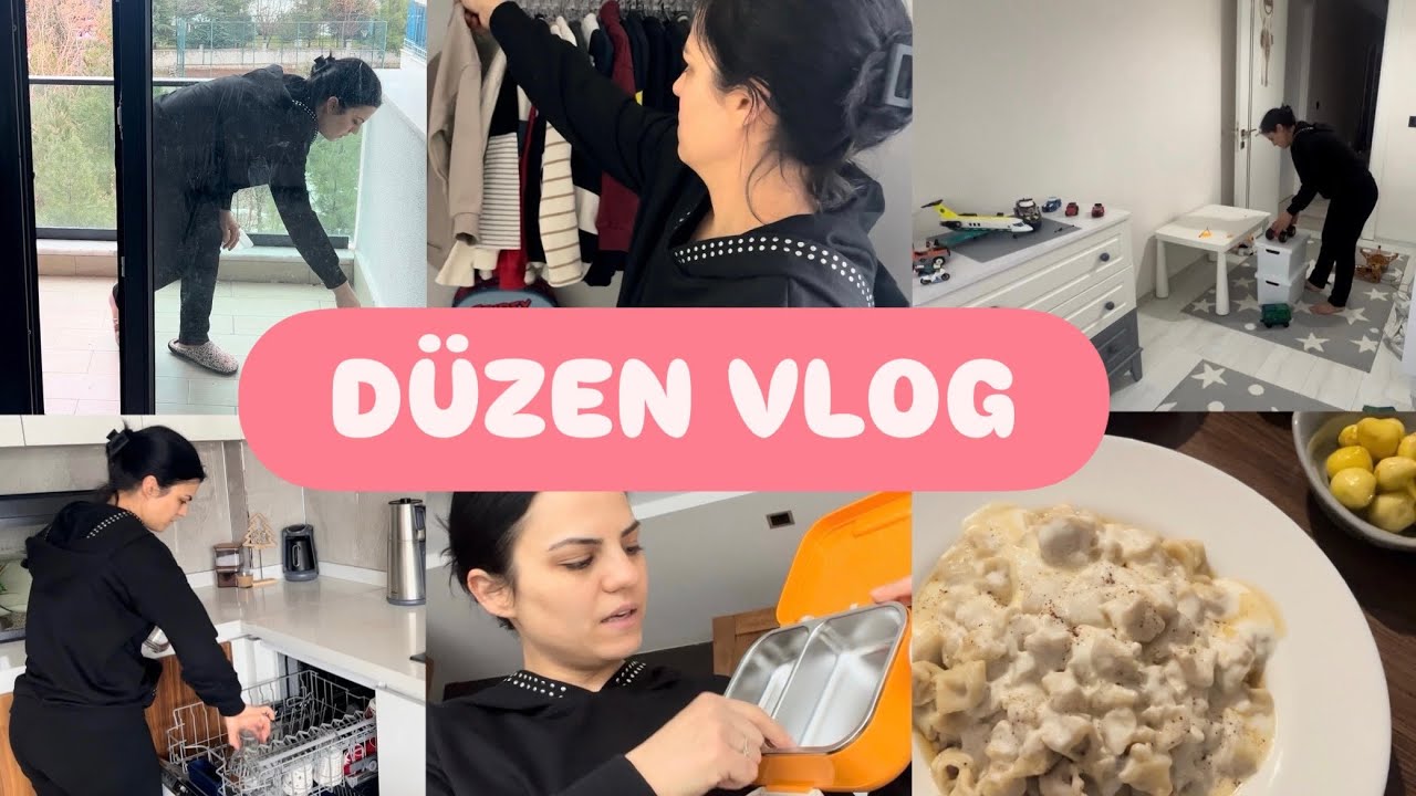 NEDEN ARA VERDİM ⁉️ EVİ TOPLUYORUM 👍🏻 EV RESETLEME DÜZEN MOTİVASYON VLOG ✅ BESLENME KUTUSU 🧡 MANTI 😋
