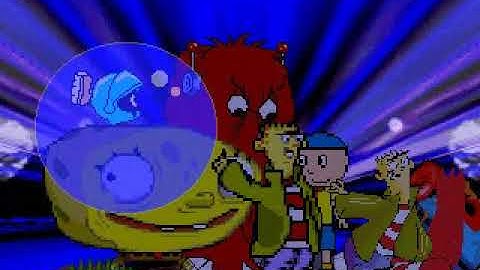 MUGEN Request: Team Spongebob V2 Vs Team Mr.Krabs (4v4 Simul)