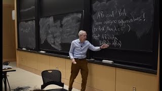 Gilbert Strang&#39;s Final MIT Lecture