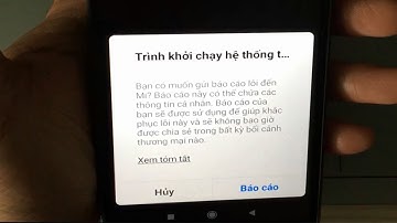 Khắc phục Trình Khởi Chạy Hệ Thống Tiếp Tục Dừng trên điện thoại Xiaomi Redmi 7A