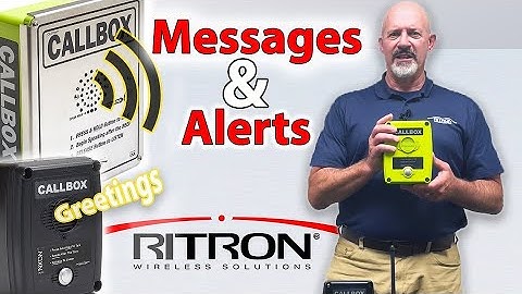 Callbox Greeting & Alert Message Demonstration