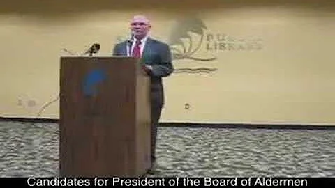 Jim Shrewsbury at 15th Ward Forum