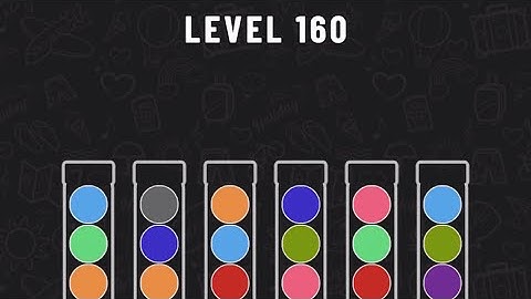 Ball Sort Puzzle Level 160 #ballsortpuzzle #ballsortpuzzlegameplay #puzzlegame #mobilegames
