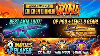 CRAZY WIN BACK TO BACK MATCHES! PUBG Mobile 🔥