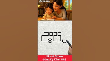 drawing - vẽ đẹp và nhanh nhất lớp cô trà #cartoon #easydrawing #ve #animation