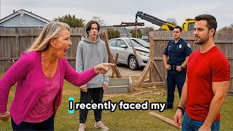 HOA Karen’s Son Crashed His Car Into My Fence & Told Cops I Should Pay—They Towed HIS Car Instead!