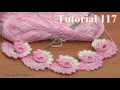 How to Make  Crochet Spiral Cord Tutorial 117 כיצד להפוך את הסרוגה