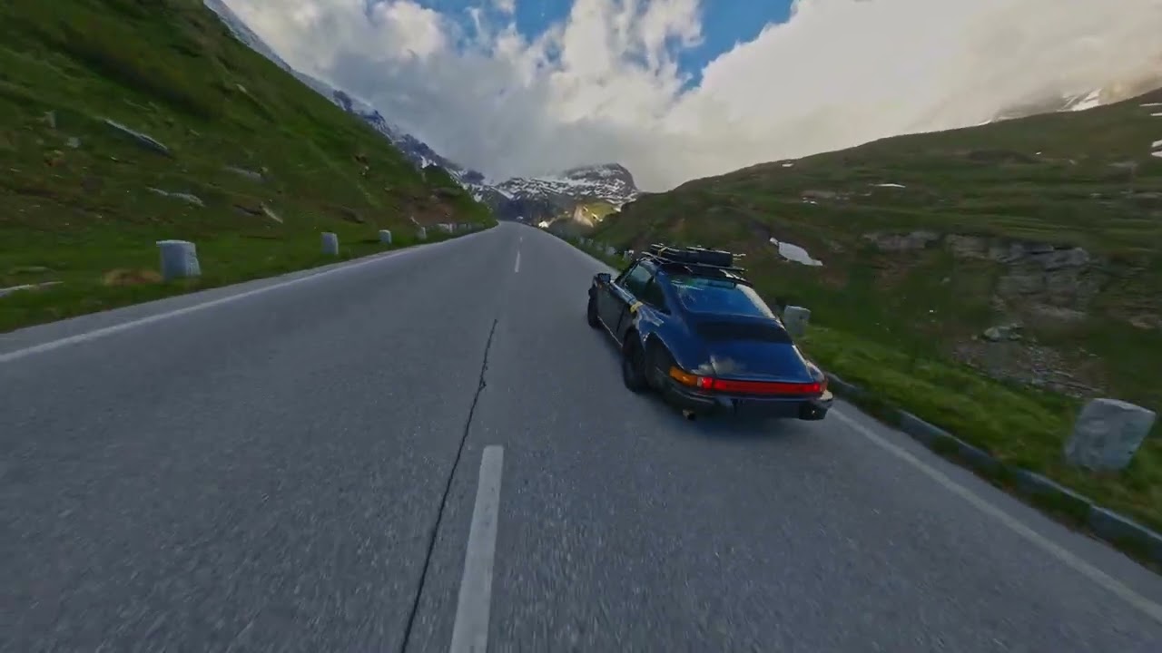 Grossglockner , Austria - Porsche chase
