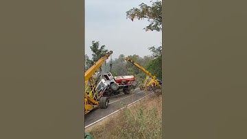 Hydra crane work #jcb #hydracrane #automobile #trending #viral #shorts