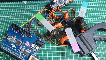 Arduino PCA9685 Servo motor test