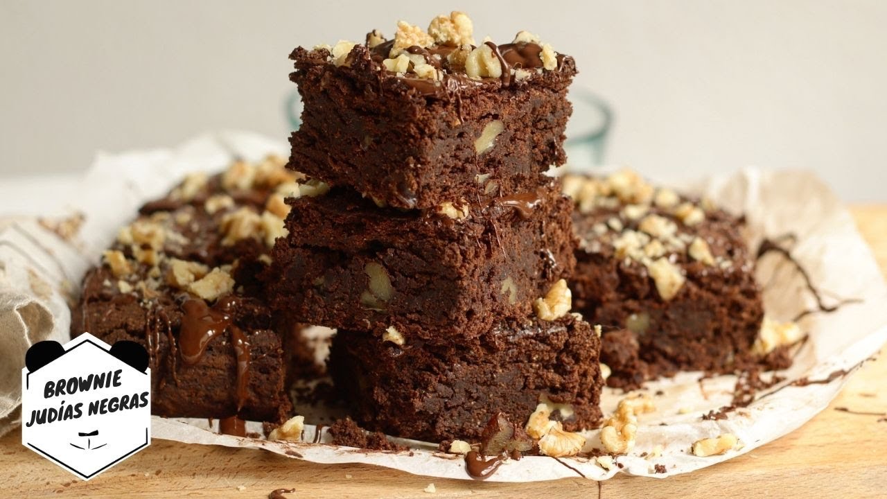 BROWNIE de JUDÍAS NEGRAS | Living Like A Panda