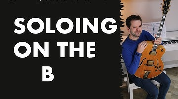 🔴Rhythm changes soloing over the B section 🎸 Beginner to intermediate jazz guitar lesson