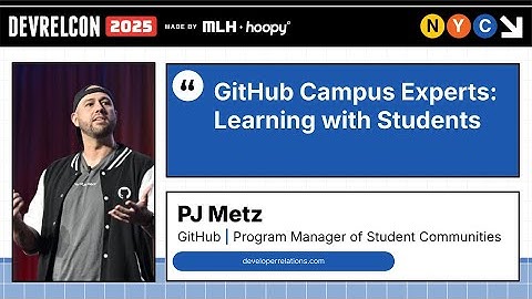 GitHub Campus Experts: Learning with Students