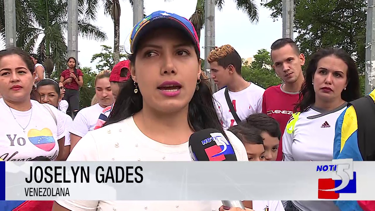 Venezolanos en Cali apoyan la “operación libertad” valley of fire