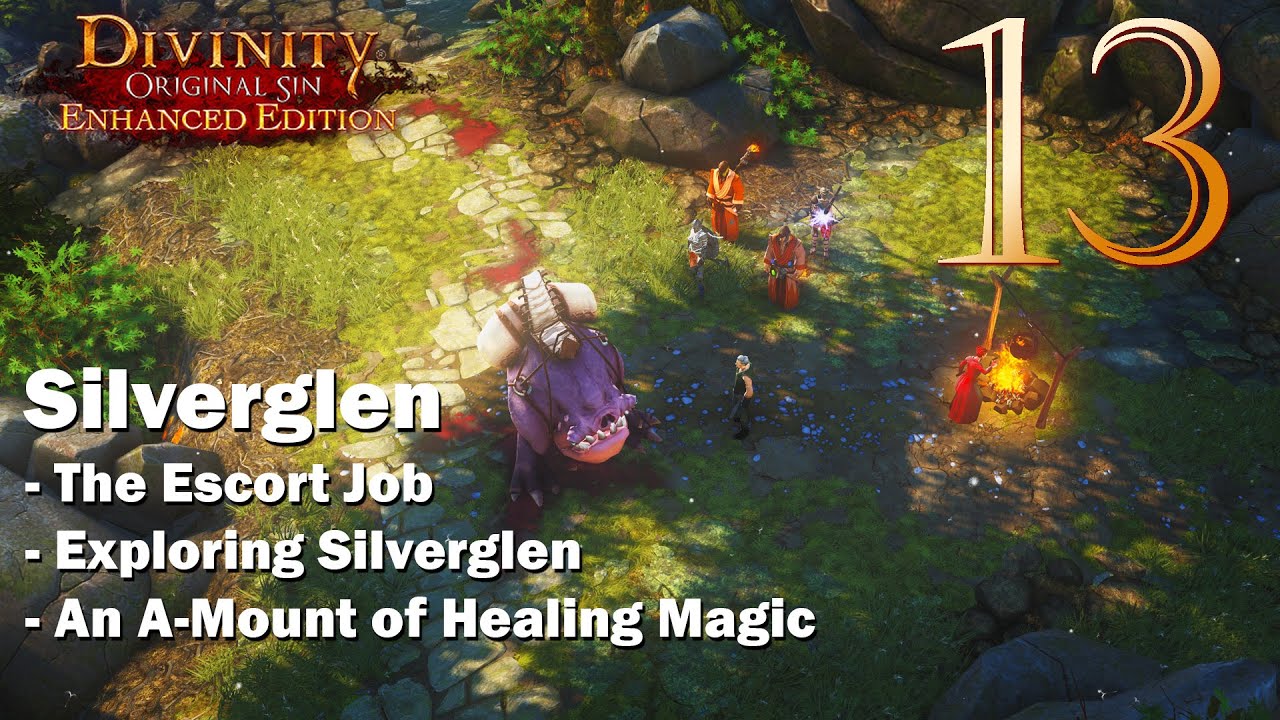 Divinity Original Sin 1 - Silverglen | Healing Alfie | Finishing quests from Cyseal FULL Walkthrough