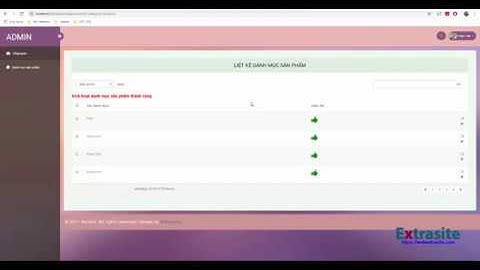 Bài 15 : Lập trình website bán hàng bằng Laravel - Danh mục sản phẩm #4
