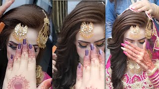 Advance Bridal Hairstyle Step By Step | Easy & Beautiful Bridal Hairstyle screenshot 2