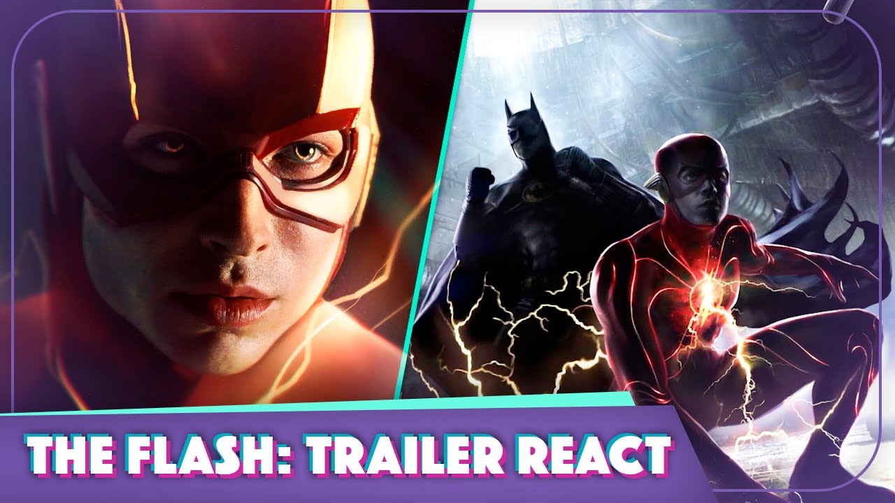 THE FLASH TEASER REACT DC FANDOME YouTube