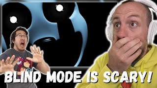 BLIND MODE IS SCARY! Markiplier Five Nights at Freddy's 4 Halloween Update - Part 3 (REACTION!)