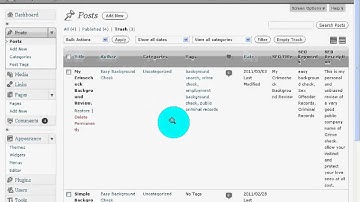How to recover a deleted post using or from Wordpress