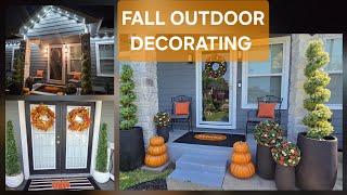 BEAUTIFUL FALL DECOR / FALL PORCH / FALL CURB APPEAL