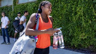 Coco Gauff removed from Wimbledon Centre Court as organisers take action