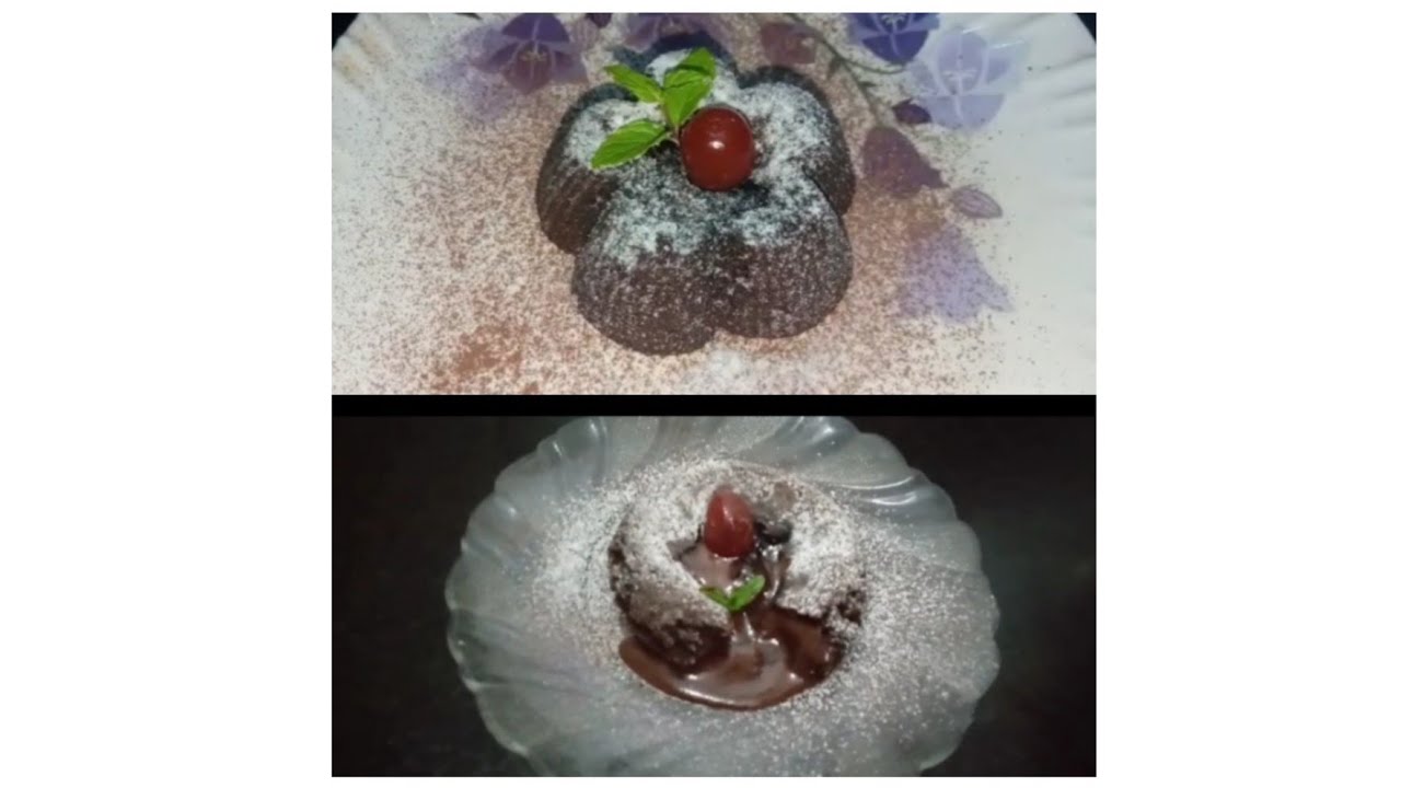 How to make choco lava cake 4 min chocolava cake chocolate dessert