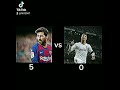 Ronaldo vs Messi
