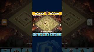 BEST TH10 WAR BASE LAYOUT!🏆 #clashofclans #th10warbase