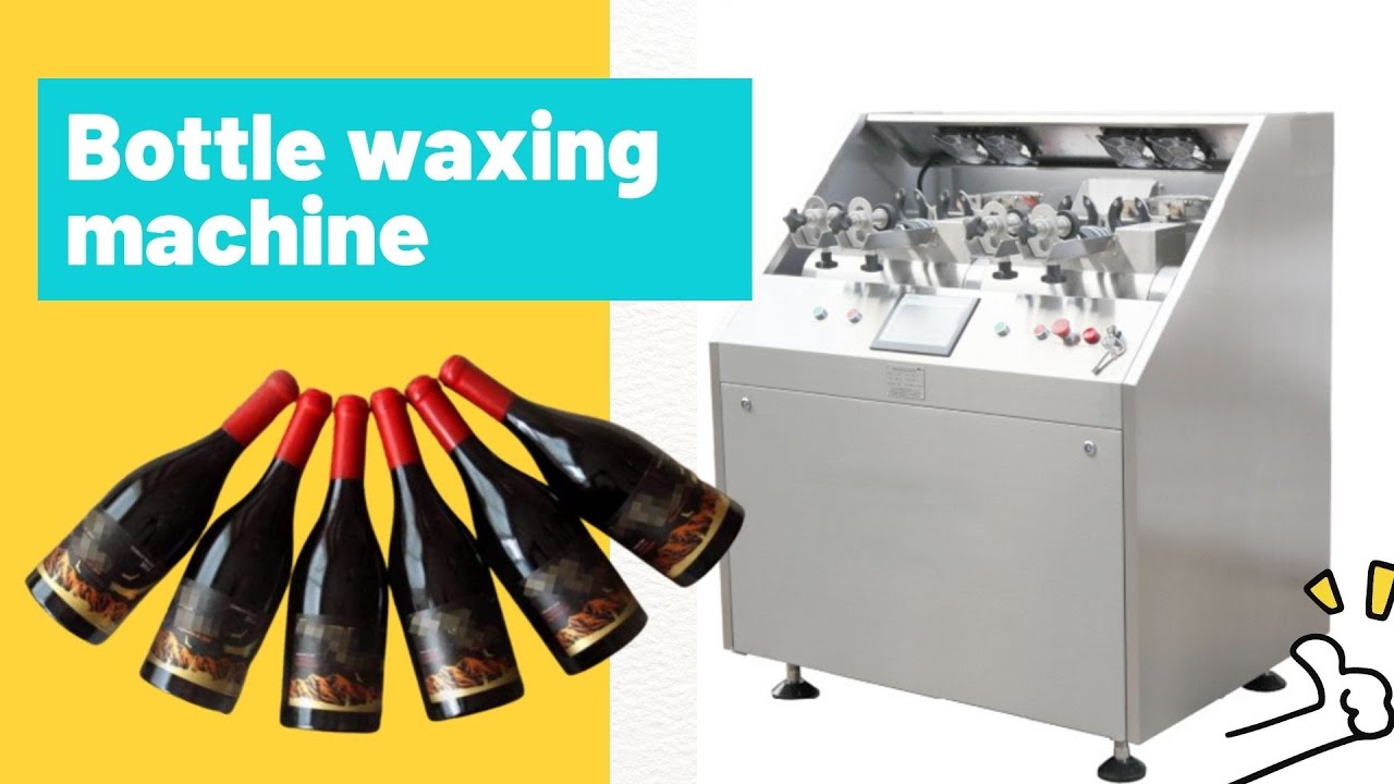 Automatic wax sealing machine for wine, champagne automatic bottle