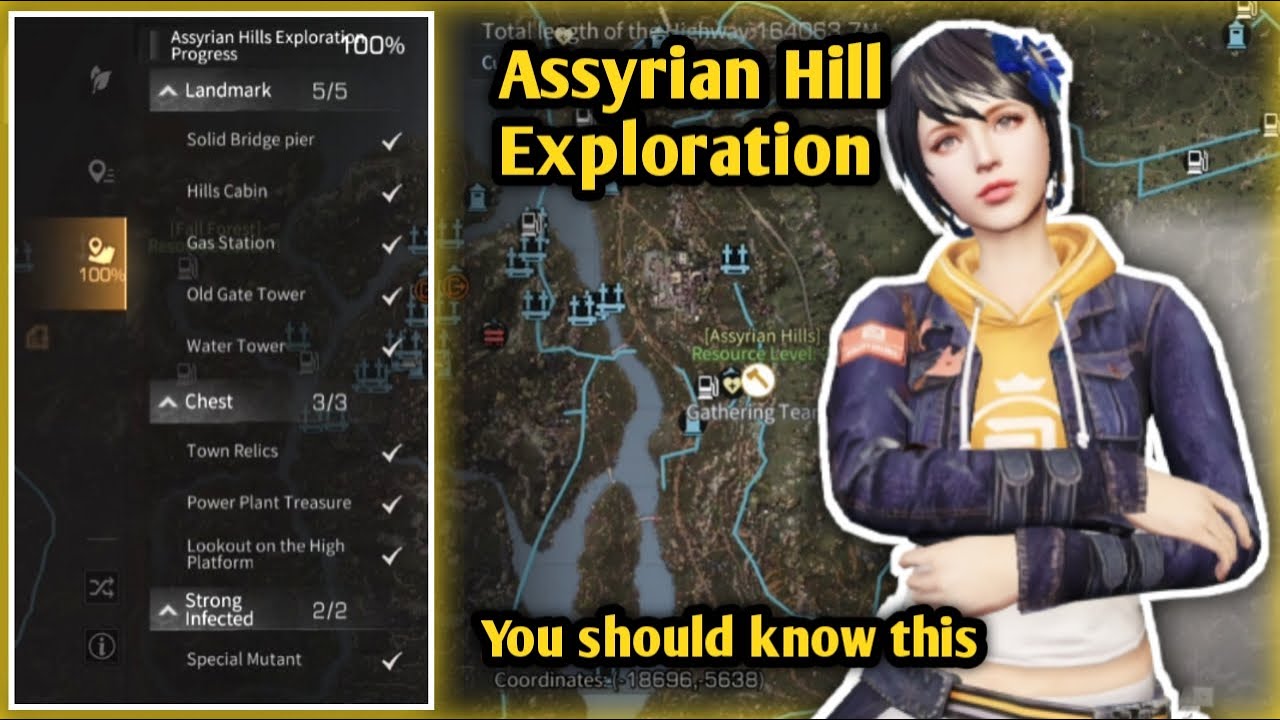 How to clear Assyrian Hill Exploration - LifeAfter