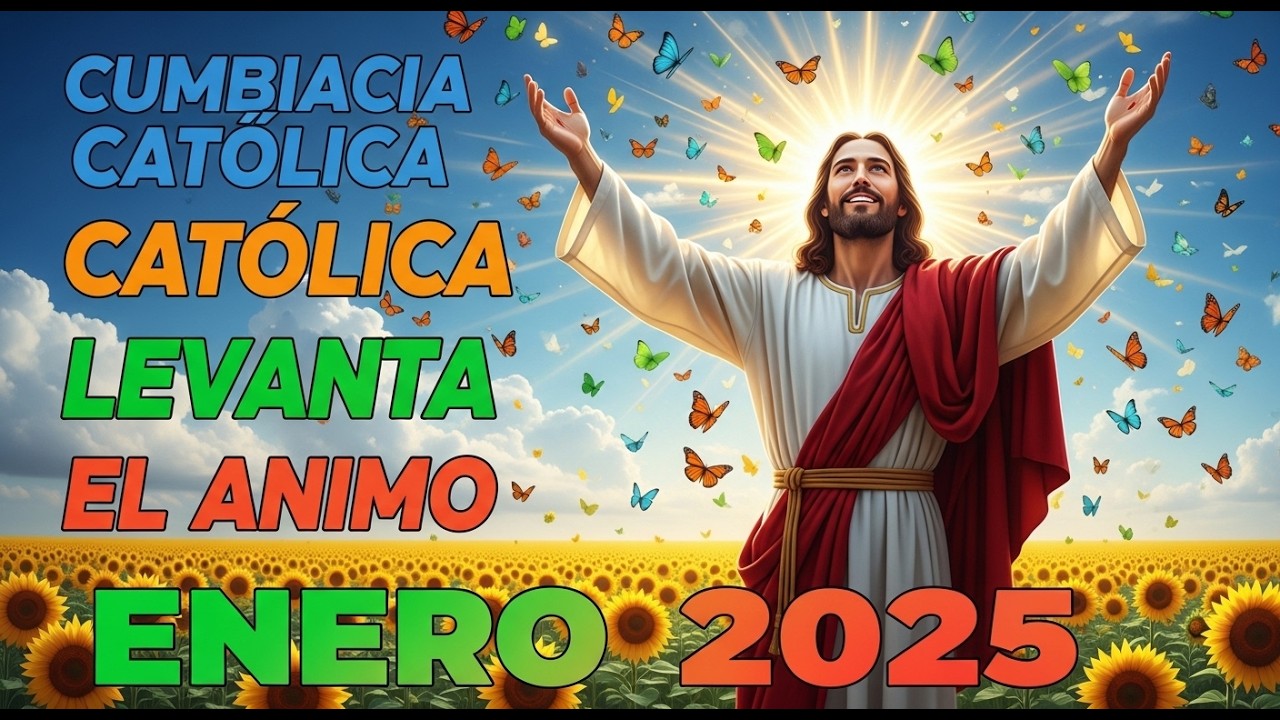 LAS MEJORES CUMBIAS CATOLICAS ALEGRES QUE AYUDANA A ESTAR FEZ EN EL TRABAJO, EN CASA, AUTO