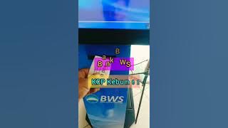 cara ambil tiket antrian bank - Mesin Antrian Bank BWS