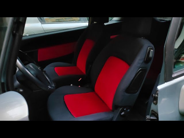 Peugeot 1007 custom cameleo seats upholstery , tapicerka na fotele