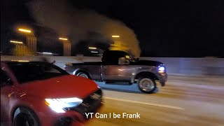 Audi Rs3 Vs F-250 6.0 Built Big Turbo Dig Race