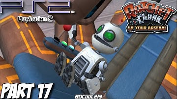 Ratchet and Clank: Up Your Arsenal Gameplay Walkthrough Part 17 - Planet Koros - PS2 Lets Play