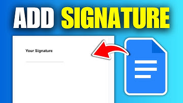 How To Add Signature Line In Google Docs