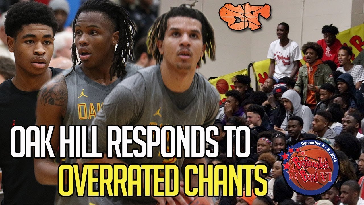 OAK HILL RESPONDS TO OVERRATED CHANTS AT BOJANGLES BASH