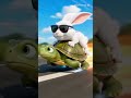 Gadi Aai Gadi Aai 🚗💨 | So Cute &amp; Funny Cartoon Fun! 🐰🐢😂